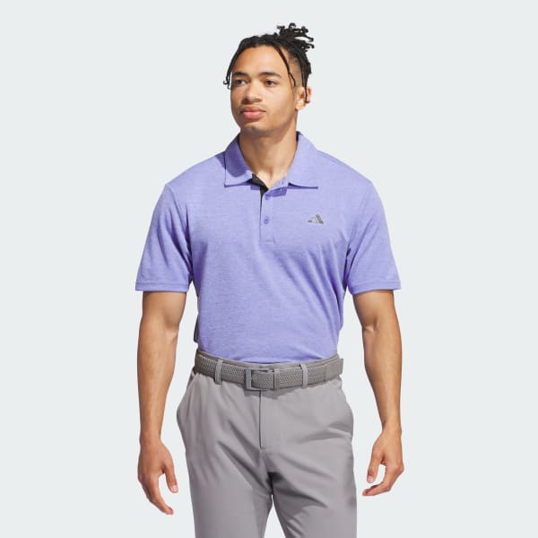 สีน้ำเงิน เสื้อโปโล Drive Heather