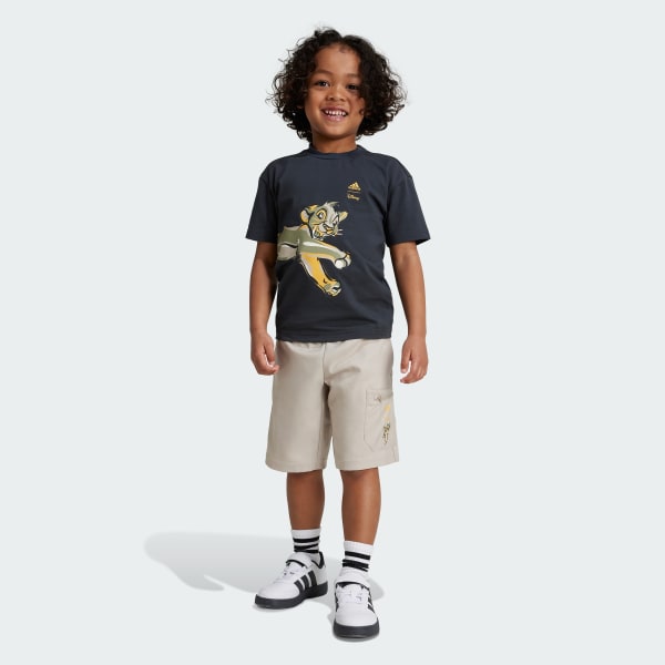 Grey Disney Lion King Tee Set