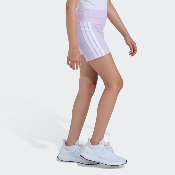 Pourpre SHORT CYCLISTE CÔTELÉ