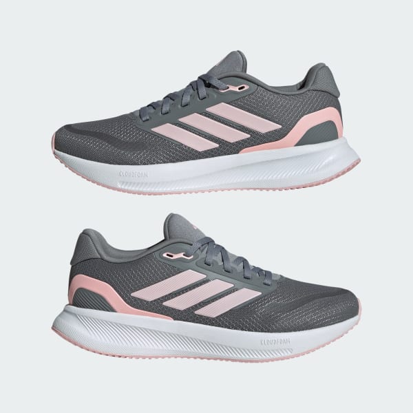 Adidas shoes pink and gray online