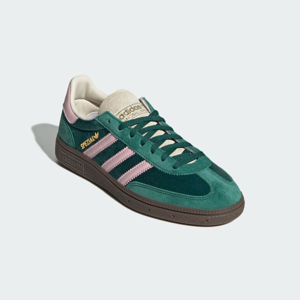 Adidas spezial trainers green white best sale