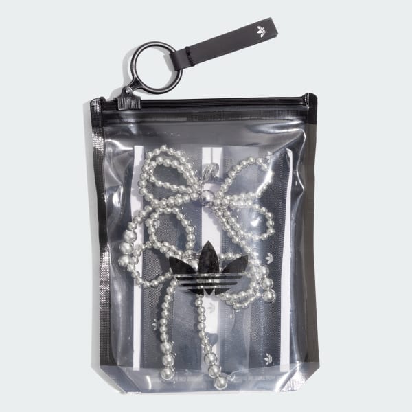 Black RIBBON LACES & CHARMS