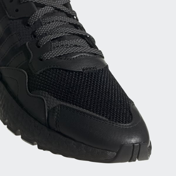 Adidas nite jogger triple black on sale