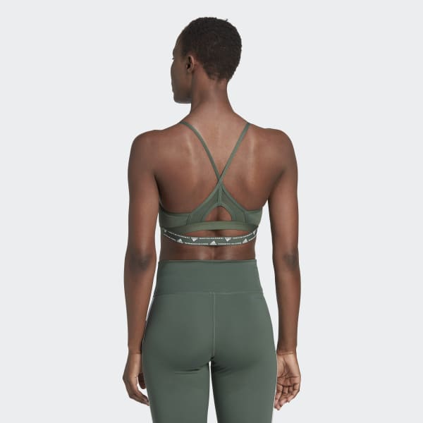 Green Aeroreact Training Light-Support Bra ZG487