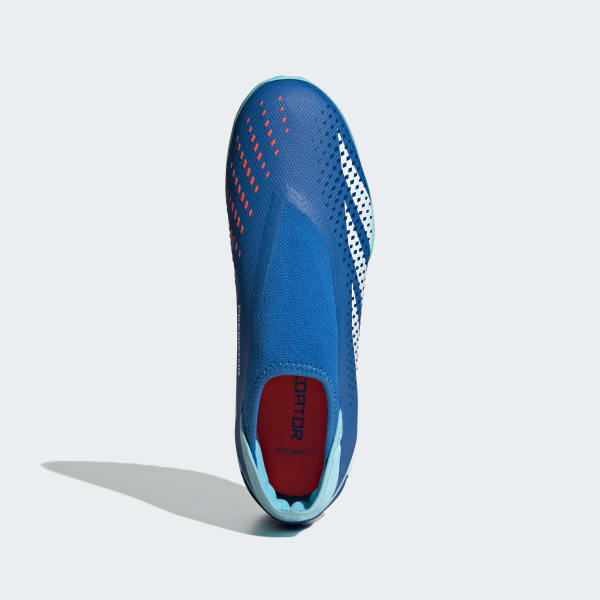 Blue Predator Accuracy.3 Laceless Turf Boots