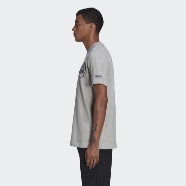 Grey Mod Trefoil Tee BZ493