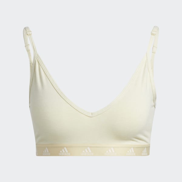 Beige Sujetador adidas Purebare Light-Support