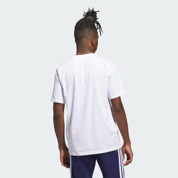 White 3-Stripes Lights Giftbox Graphic Tee
