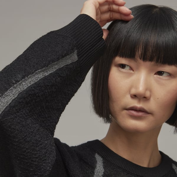 Y-3 CLASSIC SHEER KNIT CARDIGAN
