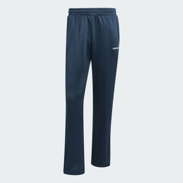 Bleu Pantalon jambes évasées