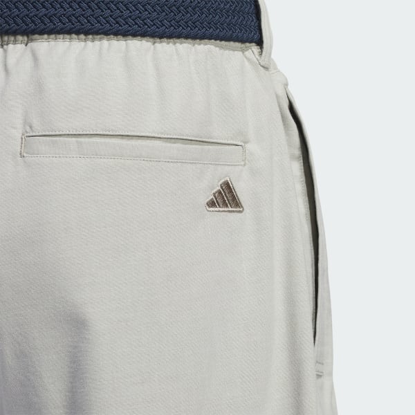 adidas - 【adidas GOLF/アディダス】ヘザーリラックス アンクルパンツ・L・薄緑 adidas - 【adidas GOLF/アディダス】ヘザーリラックス アンクル