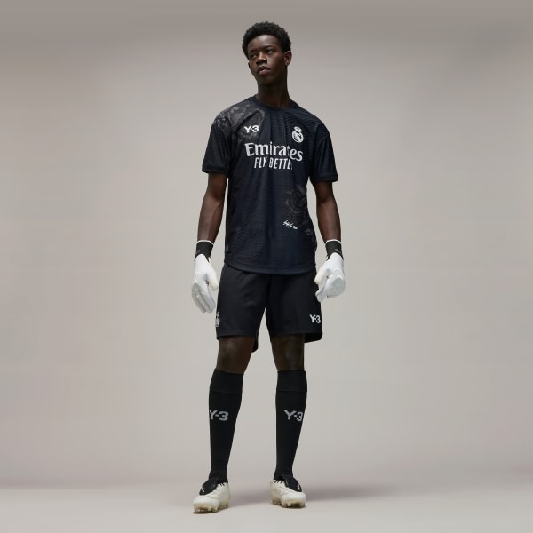 Black Real Madrid 23/24 Fourth Socks