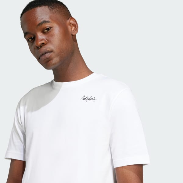 adidas Lounge Still Life Bowl Graphic Tee - White | adidas Singapore