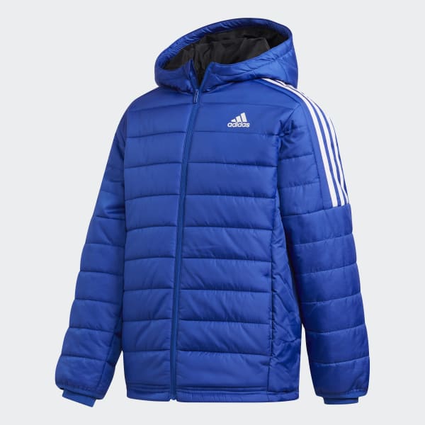 blue adidas puffer jacket