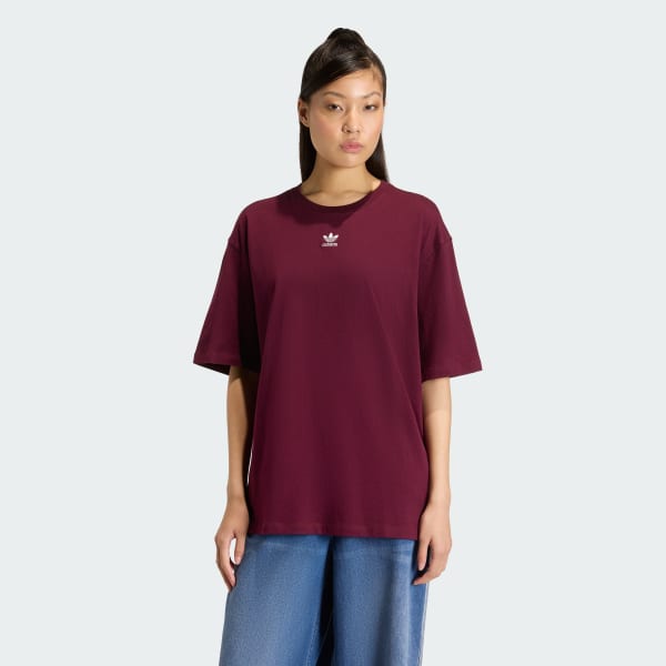 Weinrot BOYFRIEND T-SHIRT