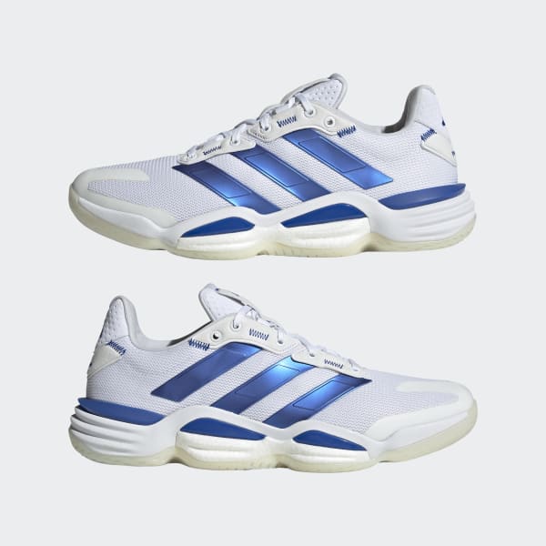 adidas Stabil 16 Indoor Shoes - White | Free Shipping with adiClub