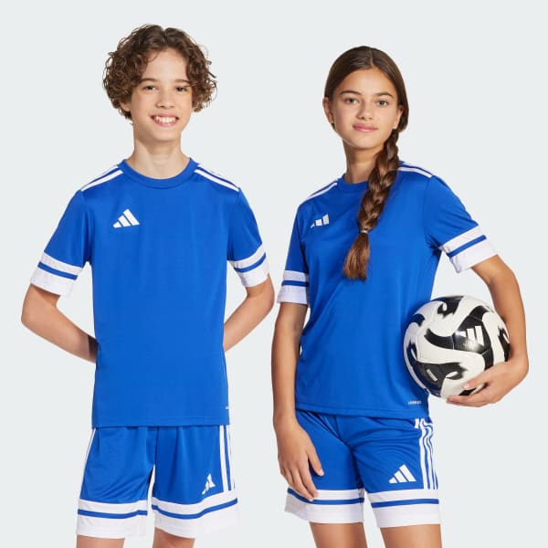 Blauw Squadra 25 Voetbalshirt Kids