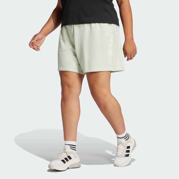 Plus size french terry shorts hotsell