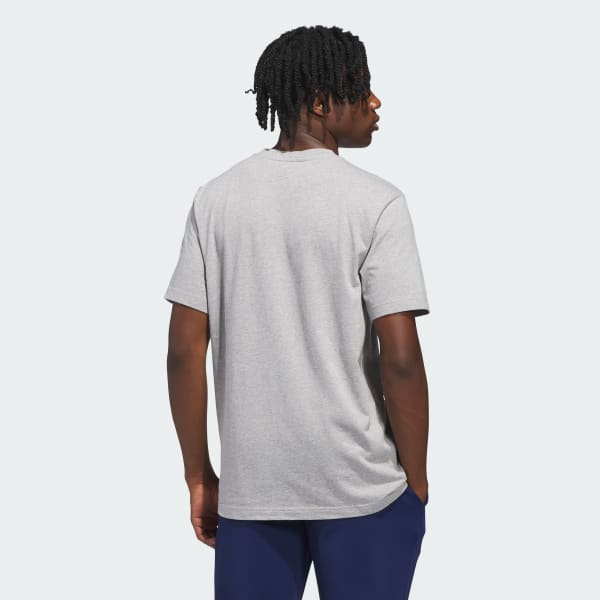 Grey Sportsman Mountain Graphic T-Shirt