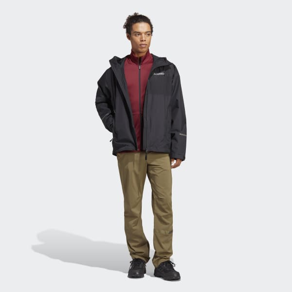 Schwarz TERREX Multi RAIN.RDY 2-Layer Regenjacke 2