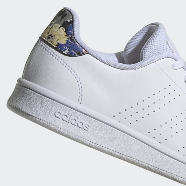 Adidas advantage women's white top
