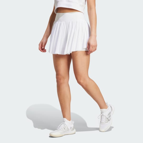 adidas Tennis Pro Pleated AEROREADY Skirt White adidas UK