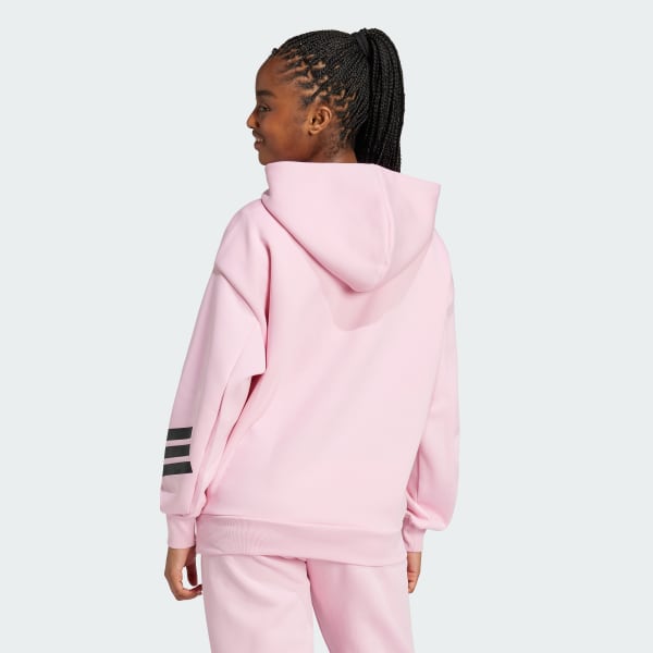 Felpa con cappuccio Future Icons 3-Stripes Rosa adidas adidas