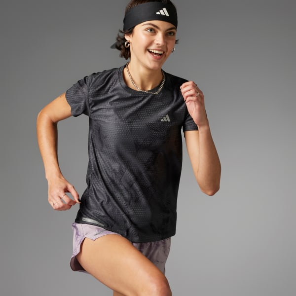 Gri Ultimateadidas Allover Print Tişört