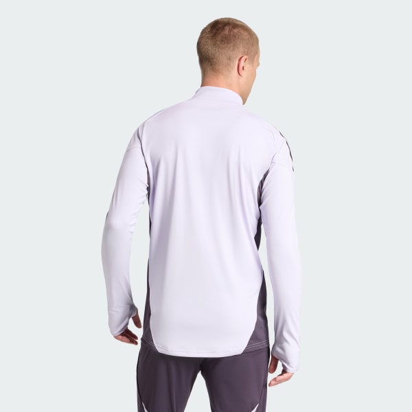 Fioletowy Bluza Manchester United Tiro 25 Competition Training