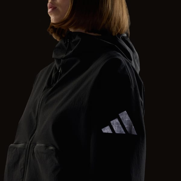 adidas MYSHELTER Windbreaker - Black | Free Shipping with adiClub