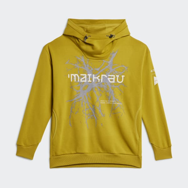 zelená Mikina s kapucňou Terrex x and wander Graphic MGV29Hood