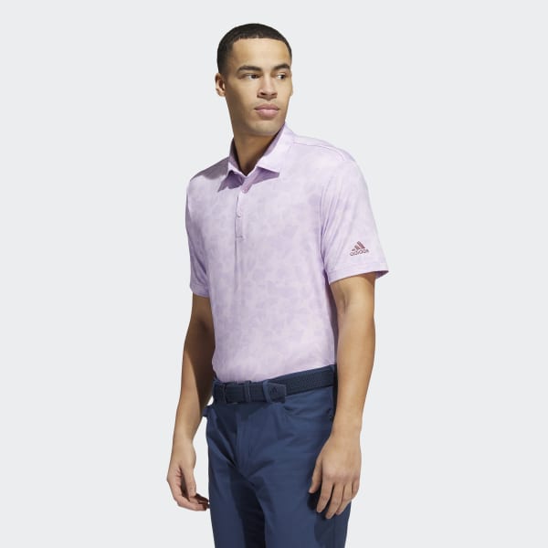 adidas Prisma-Print Polo Shirt - Purple | adidas Vietnam