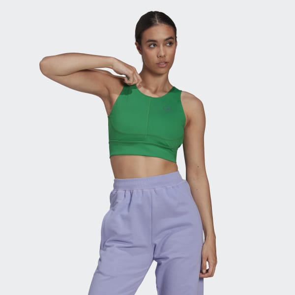 Vert Crop top de training adidas by Stella McCartney EA677