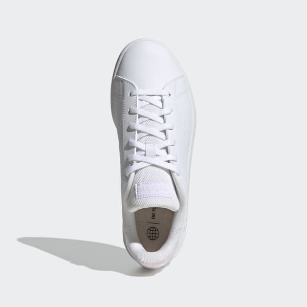 White Advantage Base Court Lifestyle Shoes EOS93