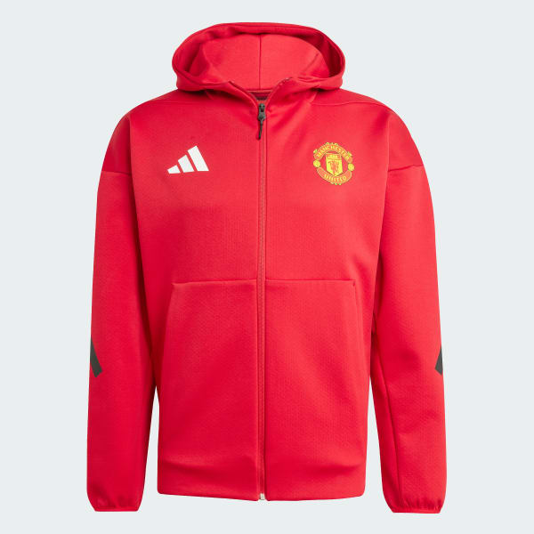 福袋 | レディースファッション通販【公式】 adidas Manchester Red - Jacket Anthem Z.N.E. ADIDAS United 応援グッズ