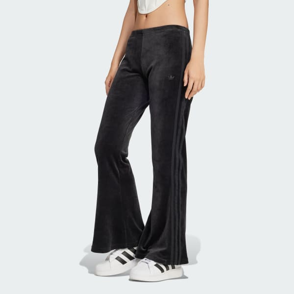Velvet flare sweatpants online