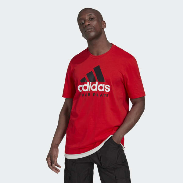 adidas Remera Estampada River Plate - Rojo | adidas Argentina