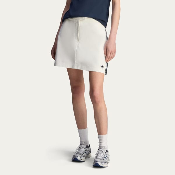 Branco Shorts-Saia Sporty & Rich