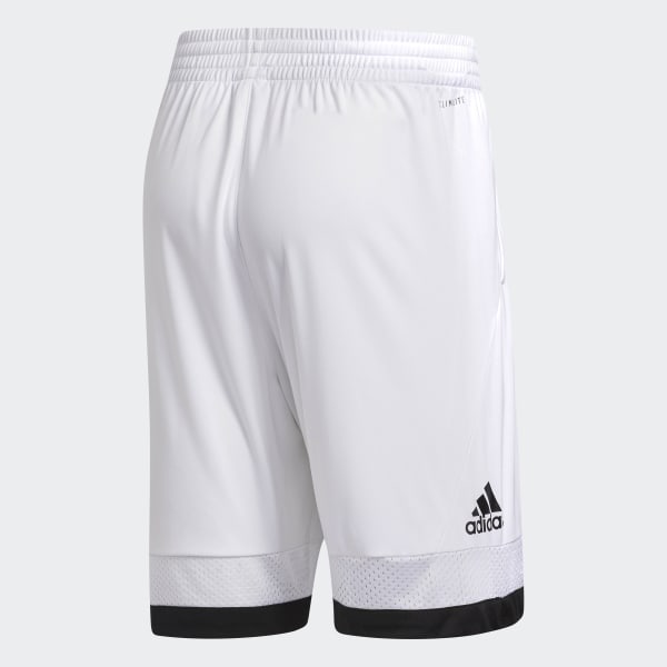 Adidas Pro Bounce Shorts White Adidas Us