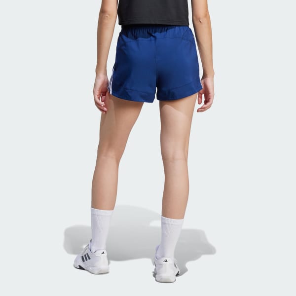 Pacer Training 3-Stripes Woven High-Rise Shorts