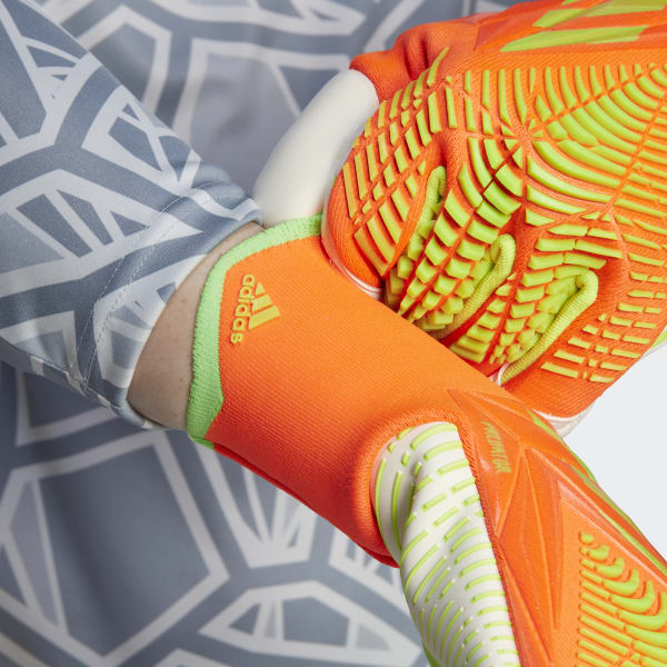 adidas Predator Edge Pro Gloves - Orange | Unisex Soccer | adidas