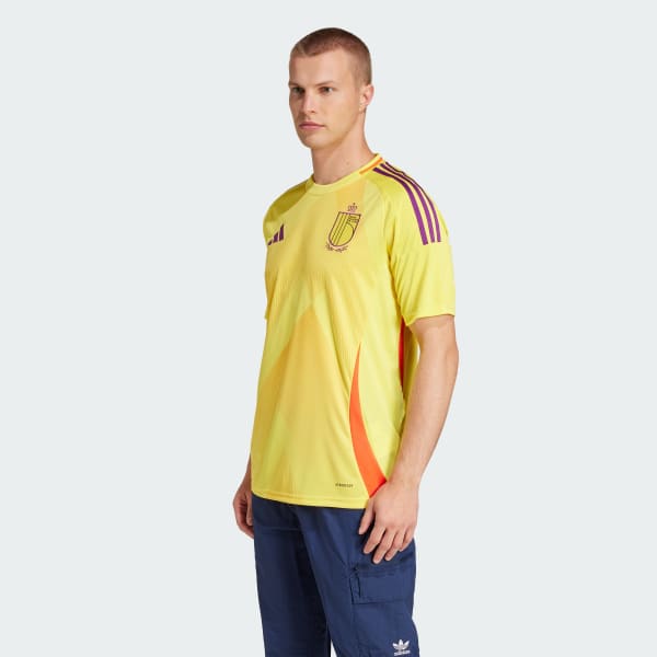 adidas Maillot Extérieur Belgique 25 (Équipe féminine) Jaune