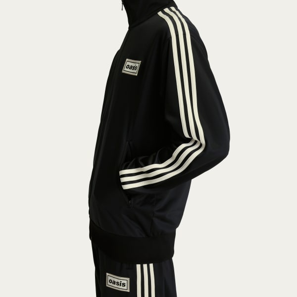 adidas x Oasis Tour Firebirdトラック ブラック adidas TOUR FIREBIRD TRACK TOP - Schwarz | adidas Deutschland