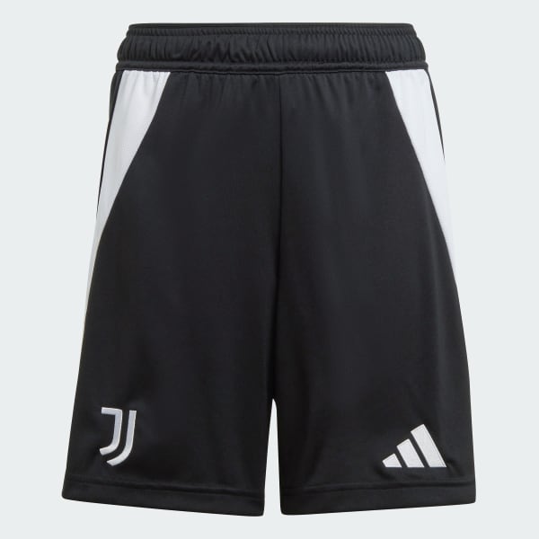 Μαύρο Juventus 24/25 Home Shorts Kids