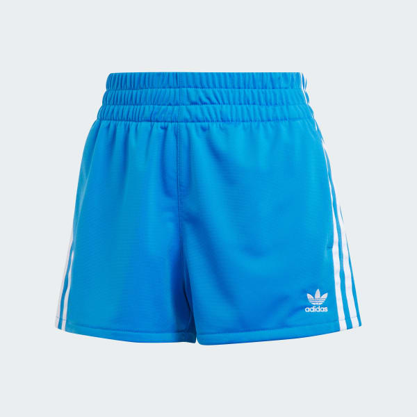 Azul Shorts Adicolor 3 Franjas