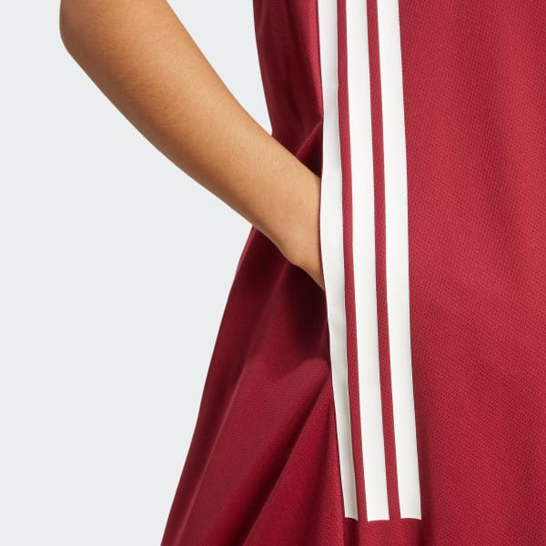 Tiro Cut 3-Stripes Soft Mesh Long Dress