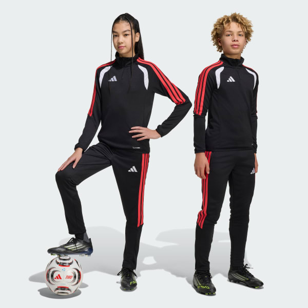 Black Tiro26 League Kids Training Pants Regular