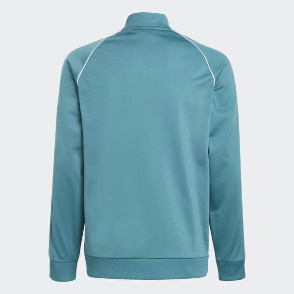 Kids' Lifestyle Adicolor SST Track Jacket - Turquoise adidas US 👕