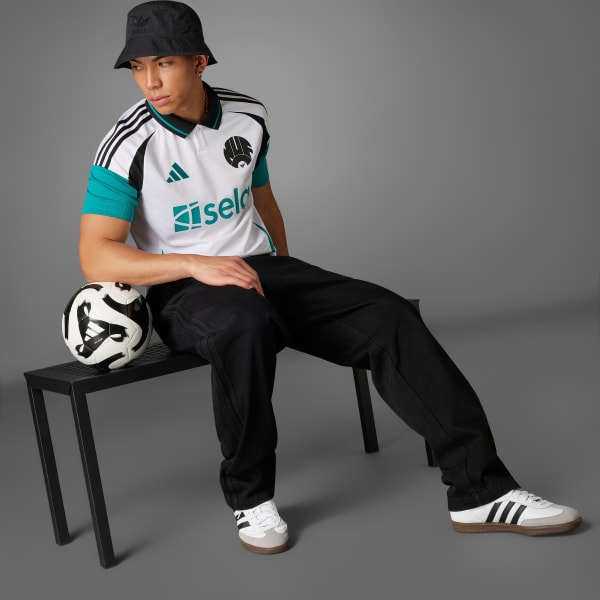 adidas Newcastle United FC 24/25 Third Jersey - White | Free