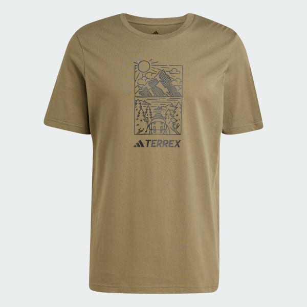 Green Terrex Graphic Tee